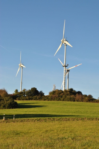 Bild: Windkraftanlage in Ober-Ohmen