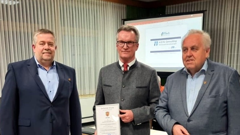 Offizielle Start von Herrn Andres Sommer in die zweite Amtsperiode als Bürgermeister der Gemeinde Mücke
